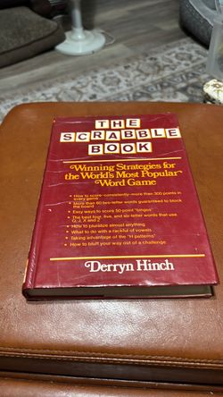Vintage Scrabble book 1976