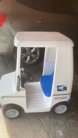 Mail truck ride  for kids