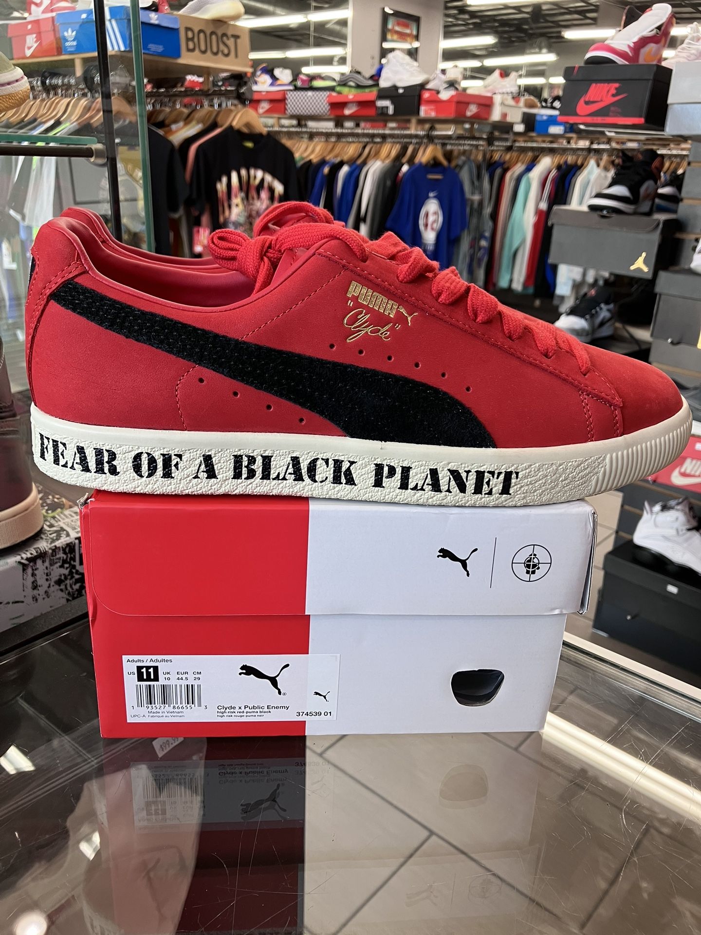 Puma Clyde x Public Enemy