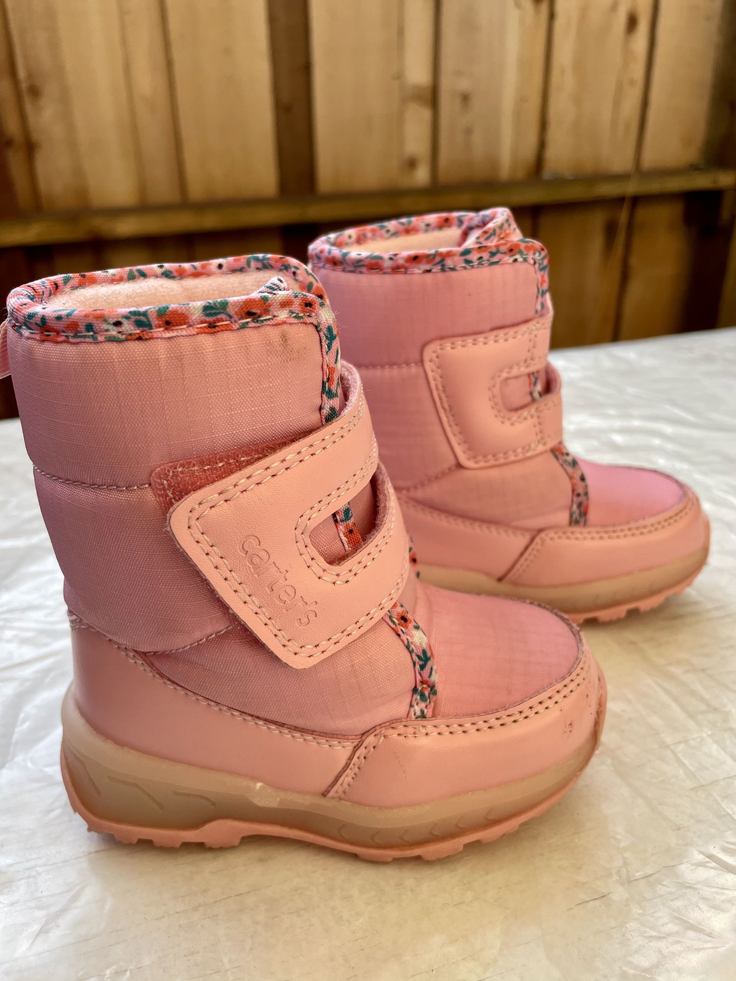 Pink Light Up Snow Boots, Toddler 5