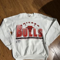 90s Vintage Chicago Bulls Sweatshirt Size Medium