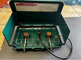 Vintage 2 burner camping stove
