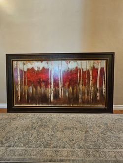 Framed artwork