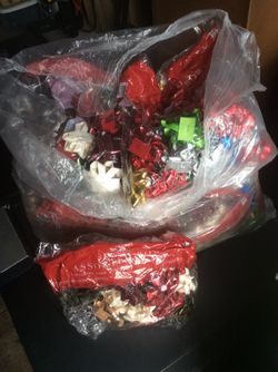 Huge bag of Christmas bows!