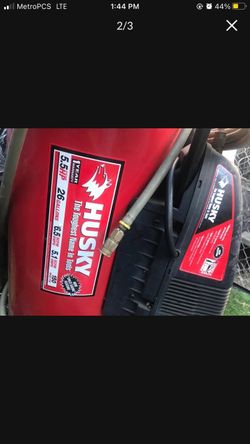 Husky air compressor  good condition