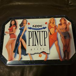 Zippo Pinup Girls Set of 4 Lighters NEW 1996 "Collectible of the Year"