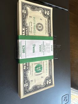 2 dollar bills ⭐️ Note 💵