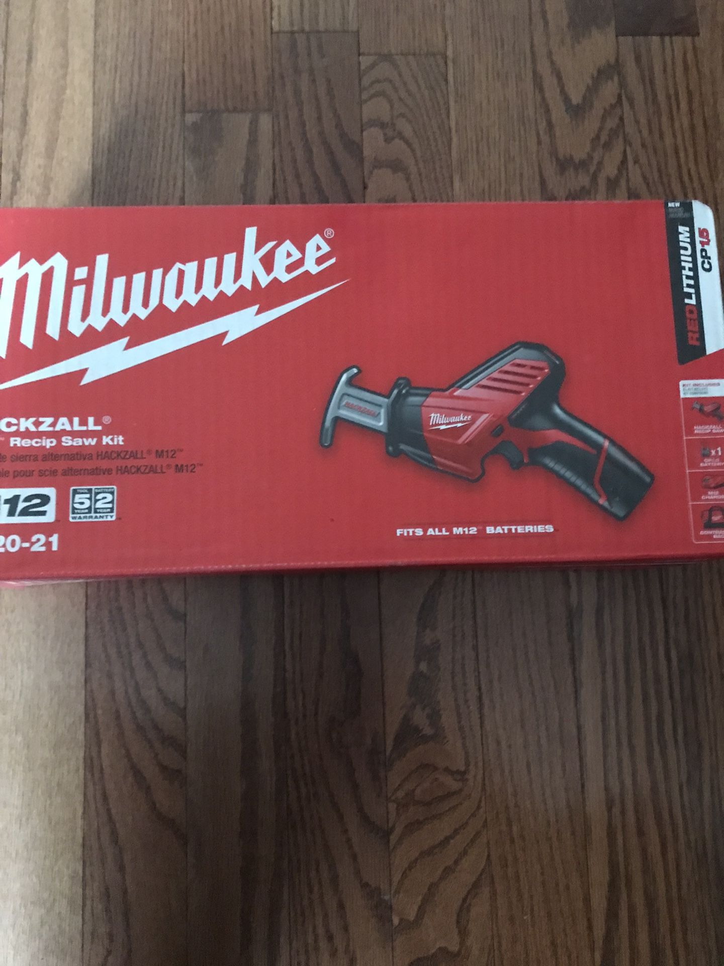 Milwaukee M12 Hackzall Kit Battery And Charger $100 Firm 