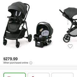 Gaco Stroller and career combo almost new been in storage