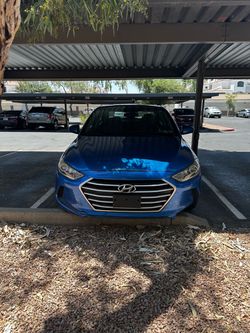 Hyundai Elantra Sedan Blue 2017