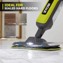 💥💥RYOBI USB Lithium Cordless Agitating Spray Mop Kit 💢💢💯