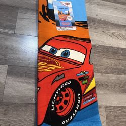 Mc Queen Cars Beach Towel 27 in x 54 in