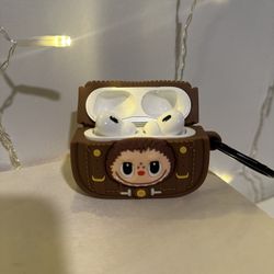 Labubu Cute Case Silicone For AirPods Pro 1 And 2 ( US seller✅)
