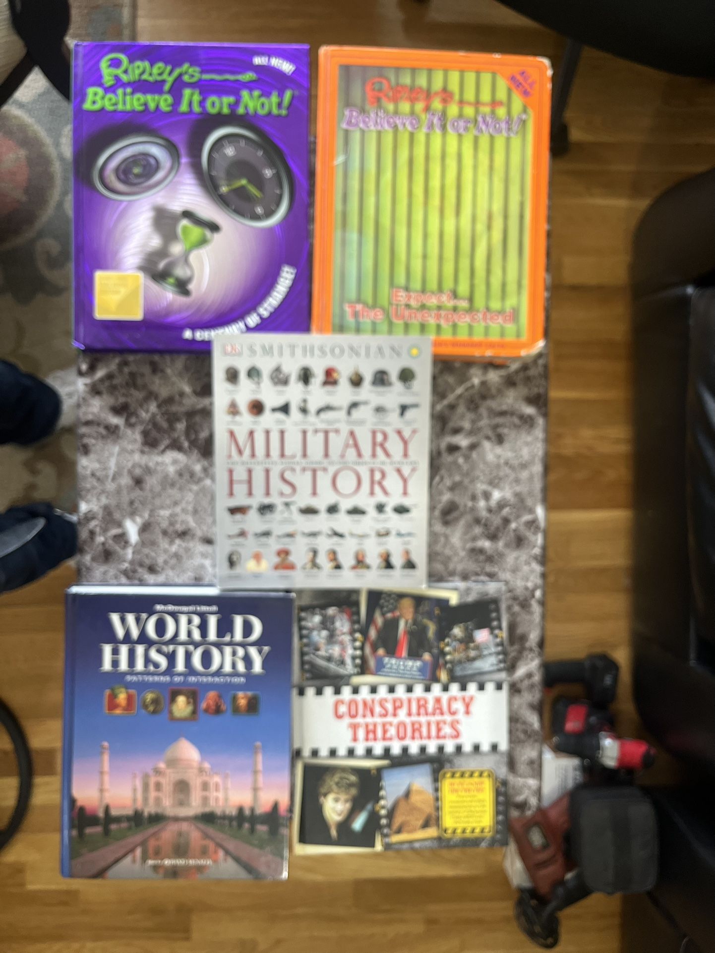 Books: Ripley, World History, Military History, Conspiracy Theories. Set Of Books