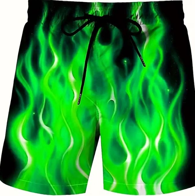 Men’s Shorts Size XL Green/Black
