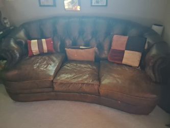 free leather sofa