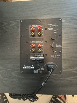 BIC V1020 Power Sud woofer 