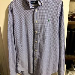 Polo Dress Shirt Medium
