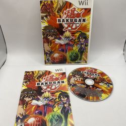 Nintendo Wii - Bakugan Battle Brawlers Game - Complete Tested Working Authentic