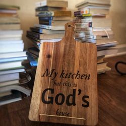 My kitchen But This Is God’s House