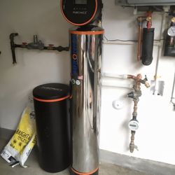 New Whole House Water Treatment System - Softener, Filtration & Alkaline RO