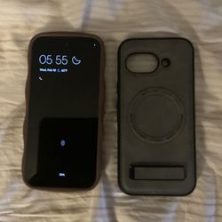 Google Pixel 9a with 2 Magsafe Cases (Unlocked)