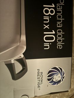 Plancha Doble De Royal Prestige Nueva