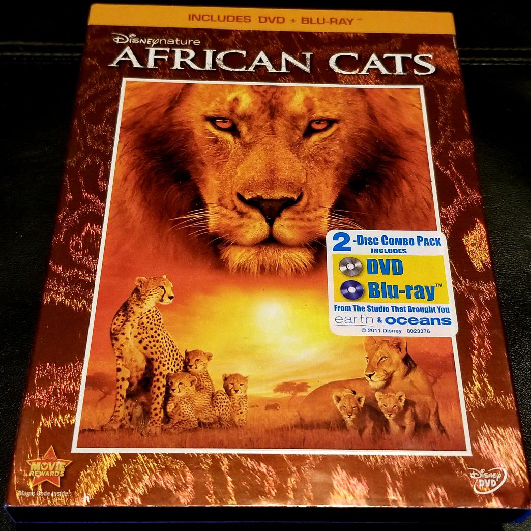Disney BluRay/DVD African Cats