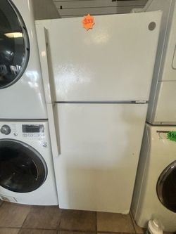 GE white refrigerator (delivery+install available) Height 64 x Width 28