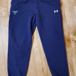 UA Boys Navy Blue Joggers (YXL)