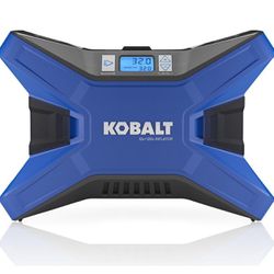 Kobalt 120v & 12v Portable Air Compressor Inflator Tire Pump 