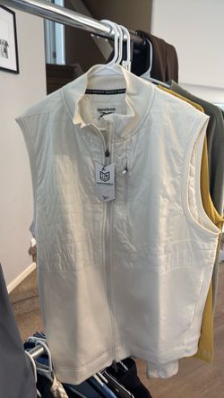 Reebok Bryson Dechambeau Quilted Zip-Up Vest Men’s - Large