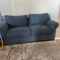 Sofa Cama Con Mesa De Vidrio Y 4 Bancos 