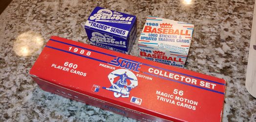1988 baseball cards new in box. Mint !