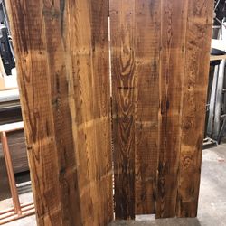 Folding Reclaimed Wood Photo Wall