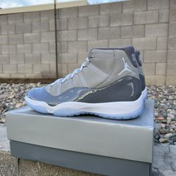 Jordan 11 Cool Grey Size 14