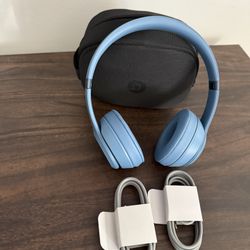 Beats Solo 4 Wireless Bluetooth On-Ear Headphones, Slate Blue