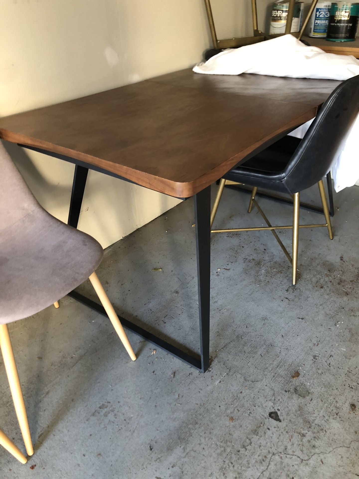 8 Person Modern Dining Table and Chairs