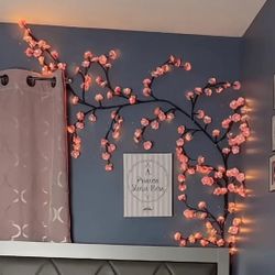 Pink Vine Led Light