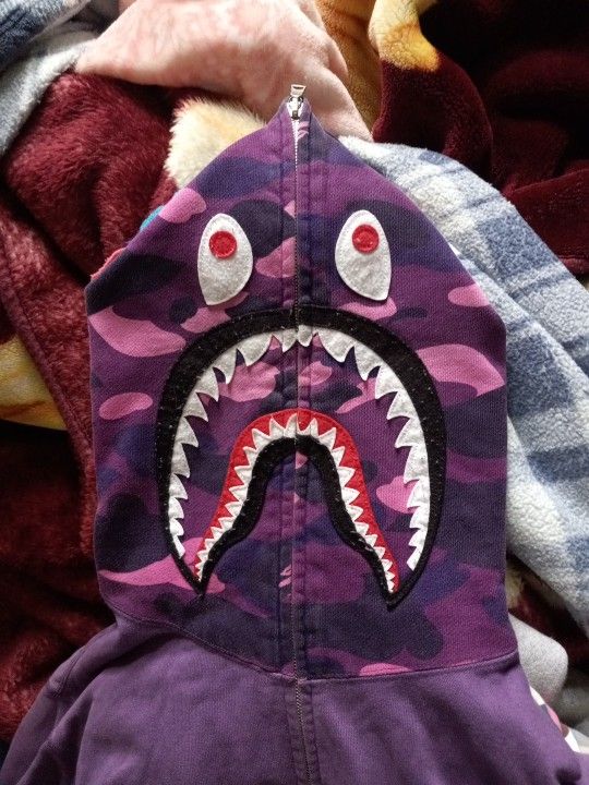 A BATHING APE Shark Hoodie Fullzip