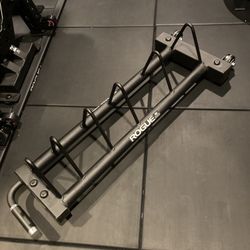Rogue Fitness Horizontal Plate Rack 2.0 Bumper Cart - Plate Storage