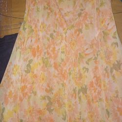 Chaps Organza Skirt