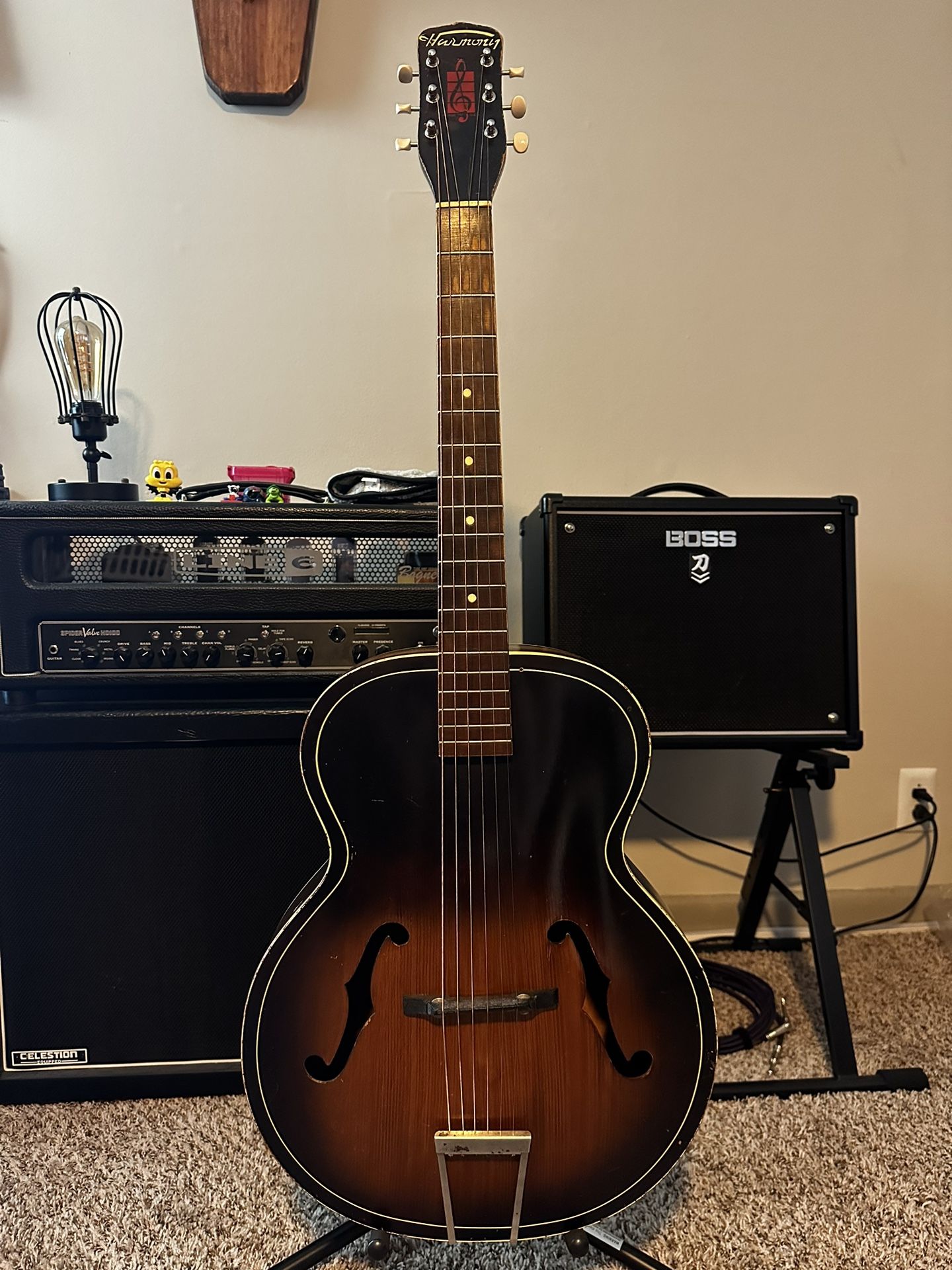 1950’s Harmony H1215 Guitar