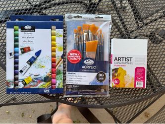 Acrylic paint set