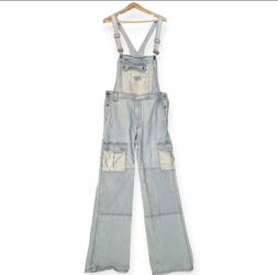 Volcom Mens Overalls Carpenter Farm Chore Coveralls Dugaree Sz XL Vtg Grunge Y2K
