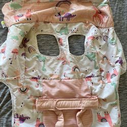 Baby shopping cart cover
