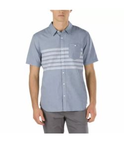 Men’s Vans Short Sleeve Button Down Shirt Size Small