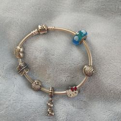 Pandora Bracelet And Charms 