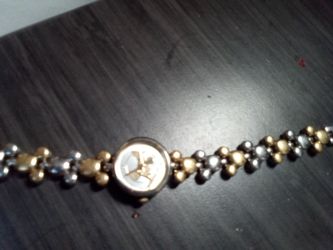 Disney park watch gold womens