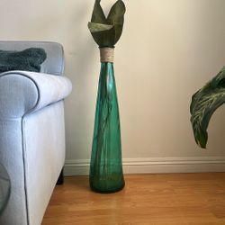 Turquoise Vase 31 Inches